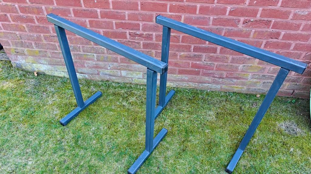 2 x metalen schragen uitneembaar!, Doe-het-zelf en Bouw, Overige Doe-Het-Zelf en Bouw, Ophalen