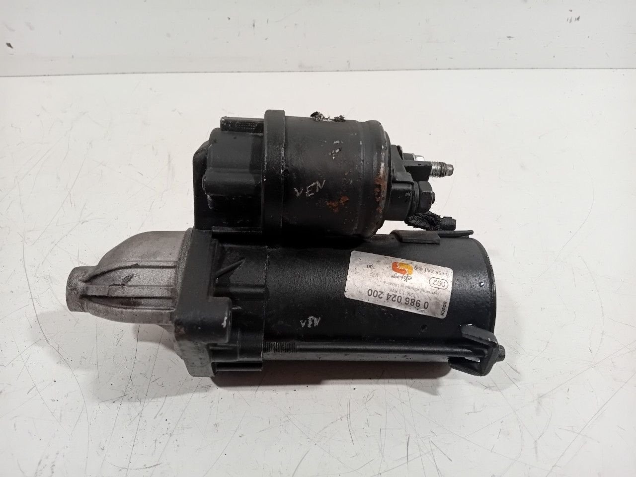 Startmotor Fiat Fiorino, Van der Ven Autorecycling B.V., Gebruikt, Ettenseweg 76, 4706 PB Roosendaal, The Netherlands, Herkomst onderdeel bekend