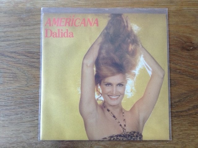 single dalida, Enlèvement ou Envoi, Pop, Housse de protection extérieure, 7 inch