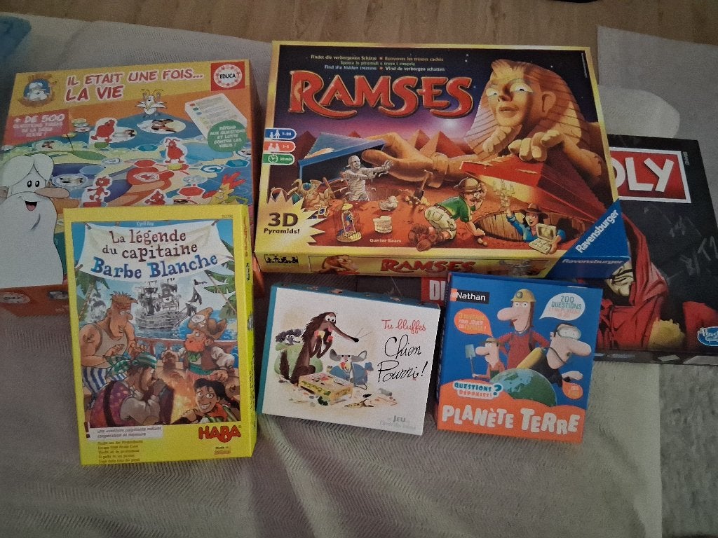 Jeux de société, Enlèvement ou Envoi, Utilisé