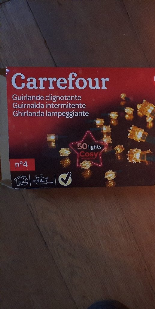Kerstverlichting Carrefour / nieuw, Ophalen, Nieuw