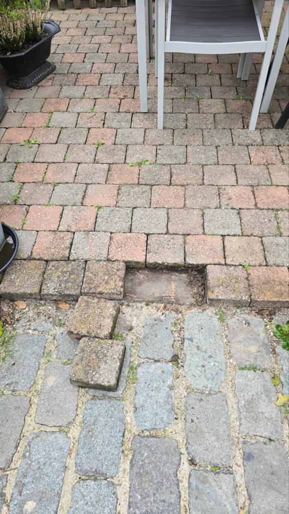 Gratis betonklinkers, Tuin en Terras, Tegels en Klinkers, Ophalen