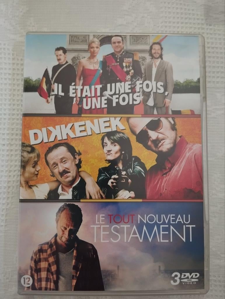 Il était une fois une fois/Dikkenek/Tout nouveau testament, CD & DVD, DVD | Action, À partir de 12 ans, Enlèvement ou Envoi, Comme neuf