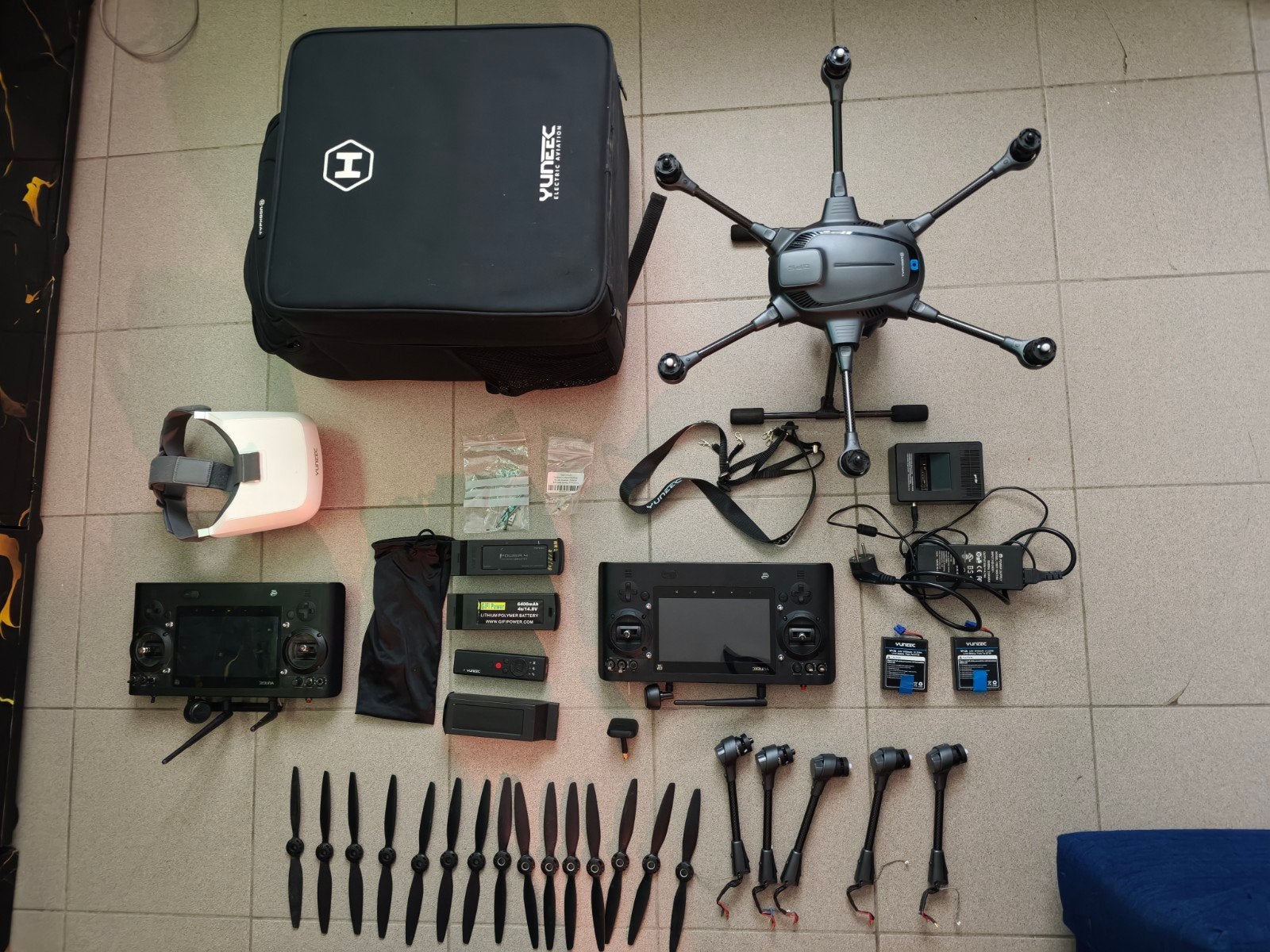 yuneec Typhoon h drone, Ophalen, Gebruikt, Yuneec