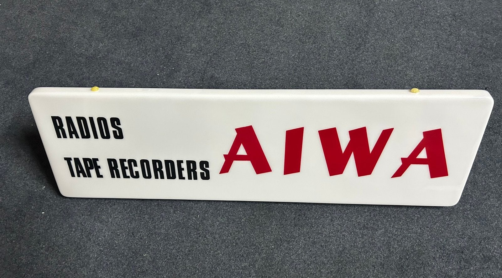 AIWA vintage lichtbord, Ophalen, Gebruikt