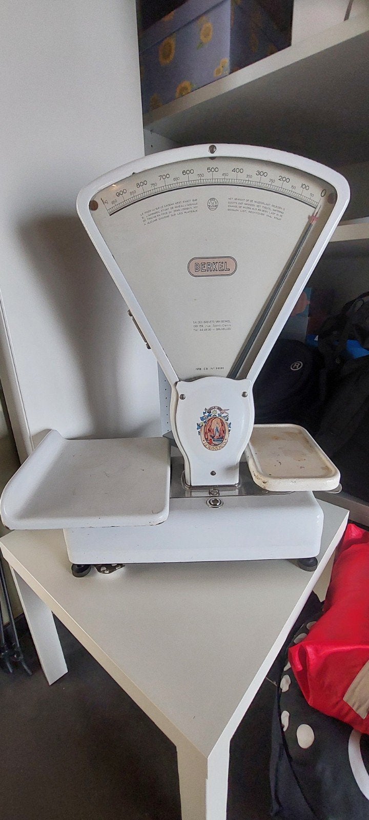 Balance Berkel a restaurer ou pour collection, Enlèvement
