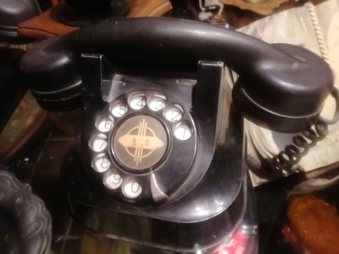 oude telefoon, Telecommunicatie, Ophalen