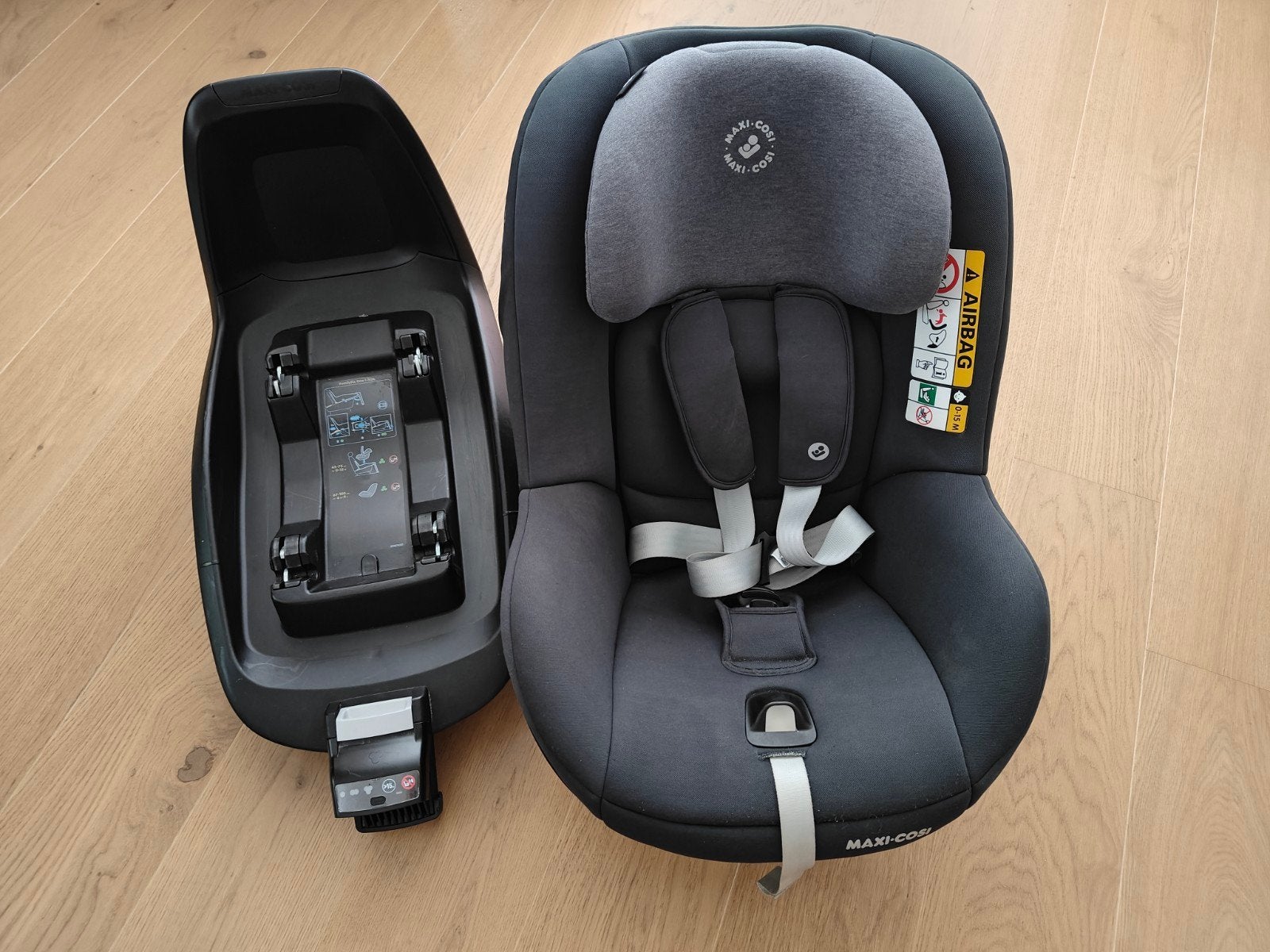 Maxi-Cosi Pearl Smart i-Size avec base ISOFIX FamilyFix One, Ophalen, Maxi-Cosi, Isofix