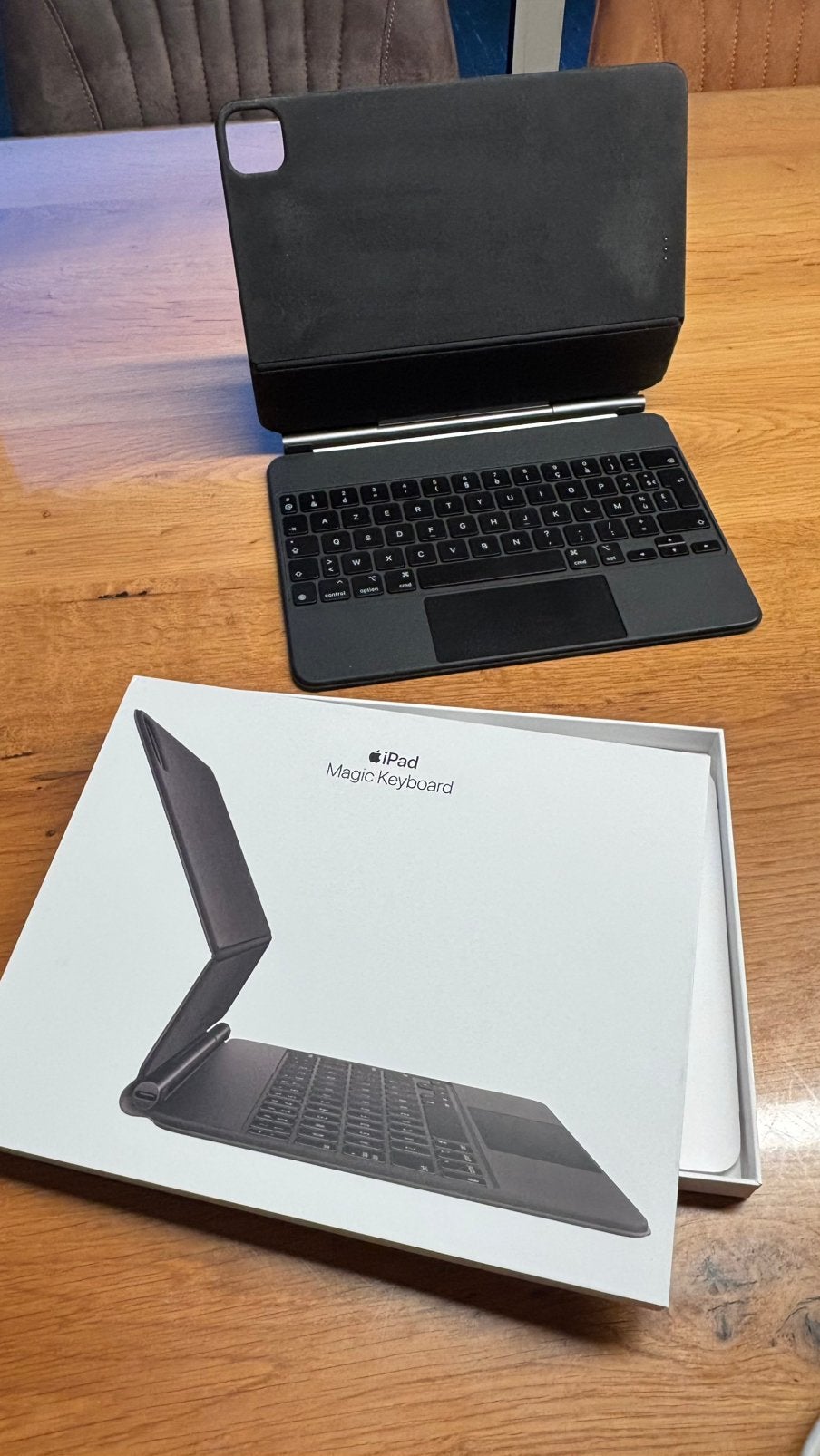 Magic keyboard voor ipad air of ipad pro, Ophalen of Verzenden, Zo goed als nieuw