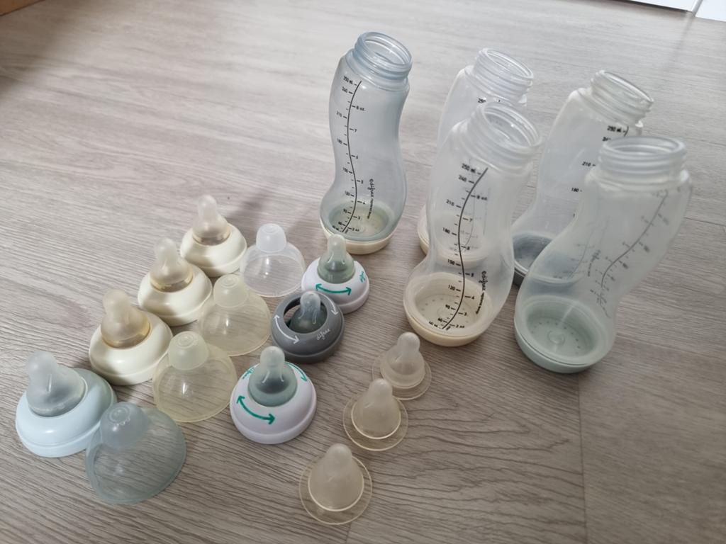 5x Difrax flessen, Kinderen en Baby's, Babyvoeding en Toebehoren, Ophalen
