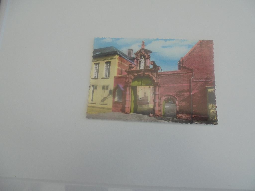 lier- toegangspoort naar het begijnhof, Verzenden, 1940 tot 1960, Ongelopen, Antwerpen