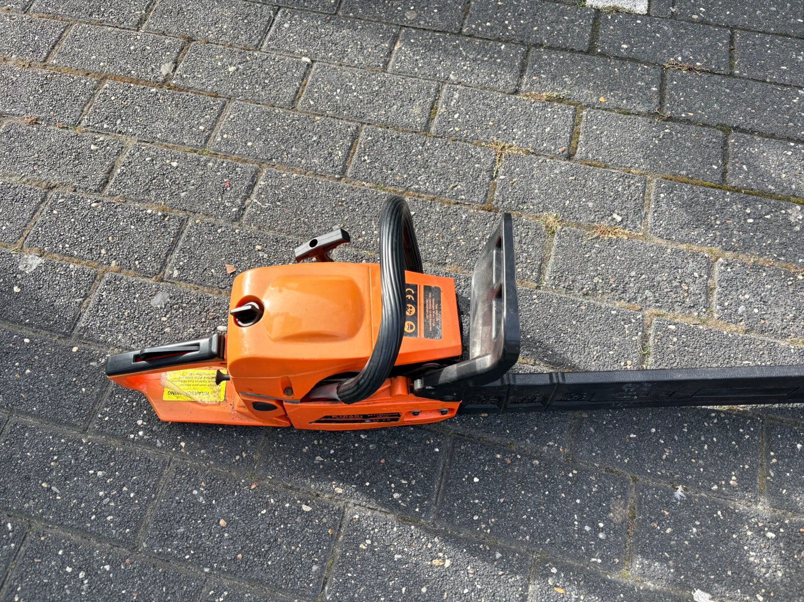 Kibani Kettingzaag 58cc, Ophalen, Gebruikt