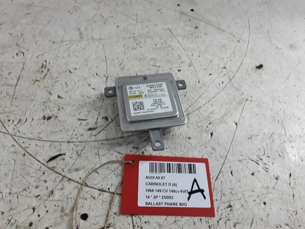BALLAST DE PHARE XENON GAUCHE A5 Cabrio (8F7) (8K0941597E), Auto-Union-Straße  1,
85057  Ingolstadt, DE, Info@audi.de, Audi, Utilisé