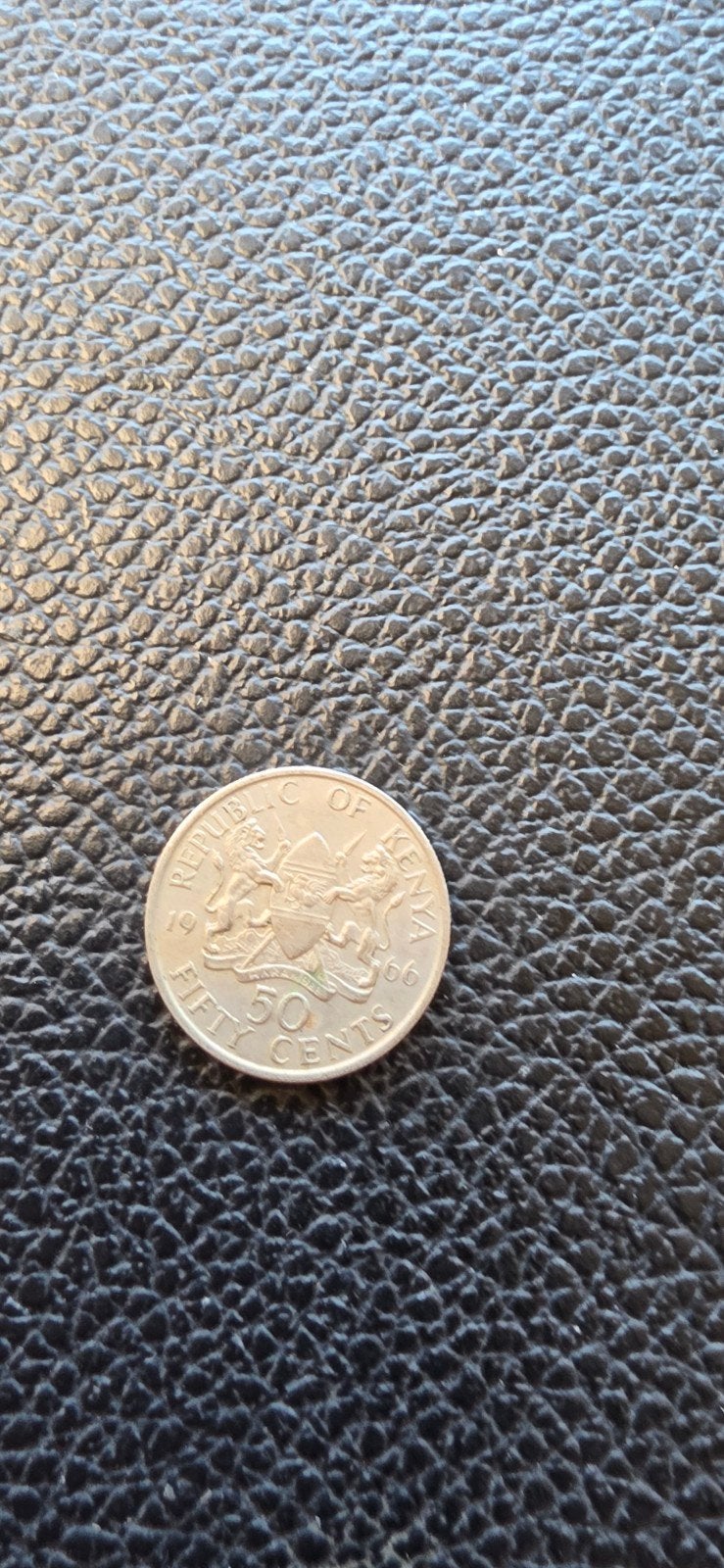 2#    Kenia 50 cents 1966, Enlèvement ou Envoi