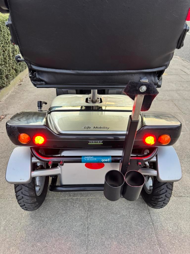 Life & Mobility Mezzo 4 Scootmobiel Elektrische Scooter, Ophalen of Verzenden, Inklapbaar, Zo goed als nieuw, Elektrische rolstoel