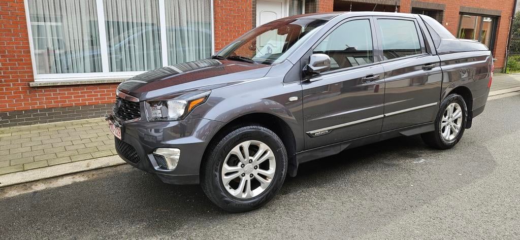 Pickup Ssang Yong Actyon sports.2.2 met extra kofferdeksel, Autos, SsangYong, Particulier, Actyon Sports, 4x4, ABS, Caméra de recul