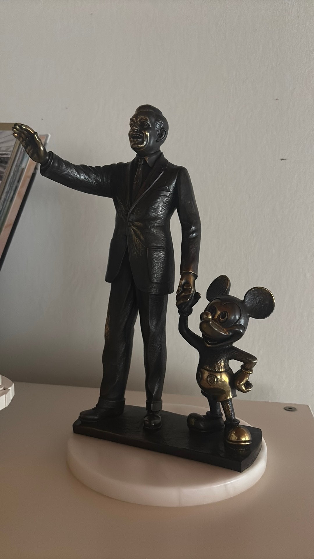 bronzen wald disney beeld, Ophalen, Zo goed als nieuw