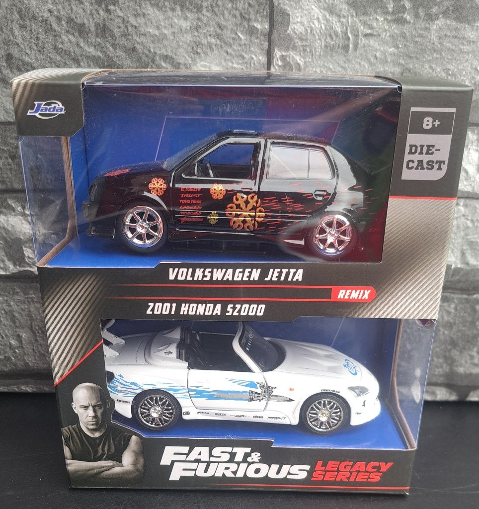 Vw jetta VS Honda S2000 fast and furious 1/32ème, Neuf, Autres marques, Enlèvement ou Envoi, Voiture