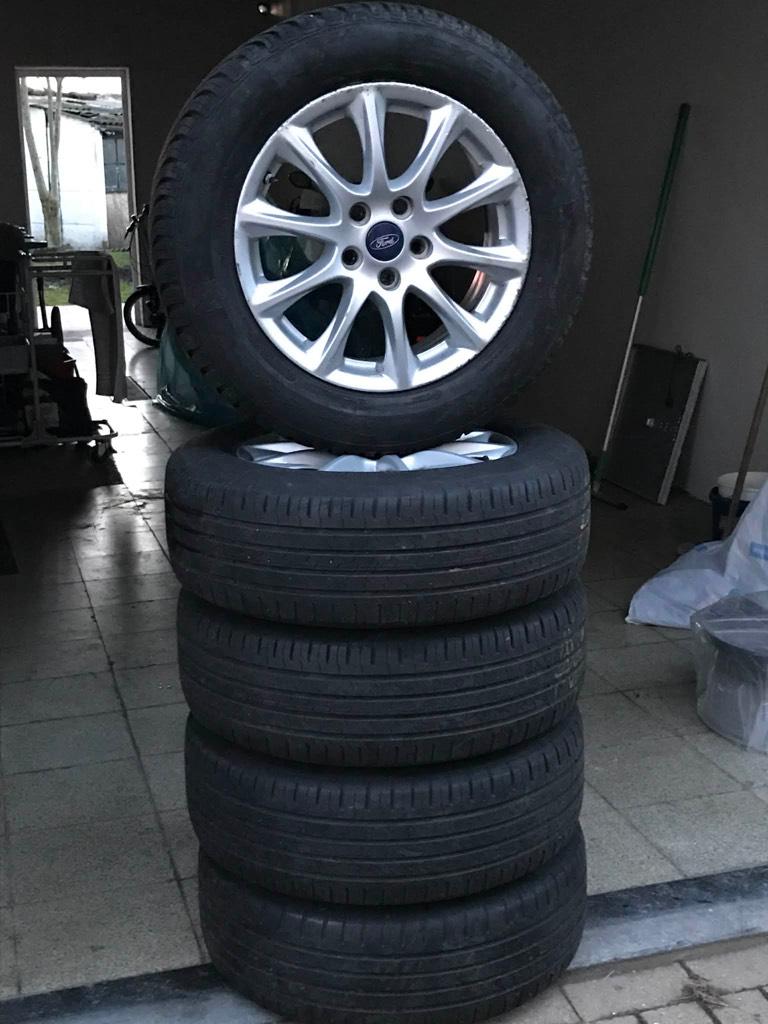 7 jantes Ford Mondeo           2015 à 2018, Auto's, Ford, Euro 6, Mondeo, Leder en Stof, Geel
