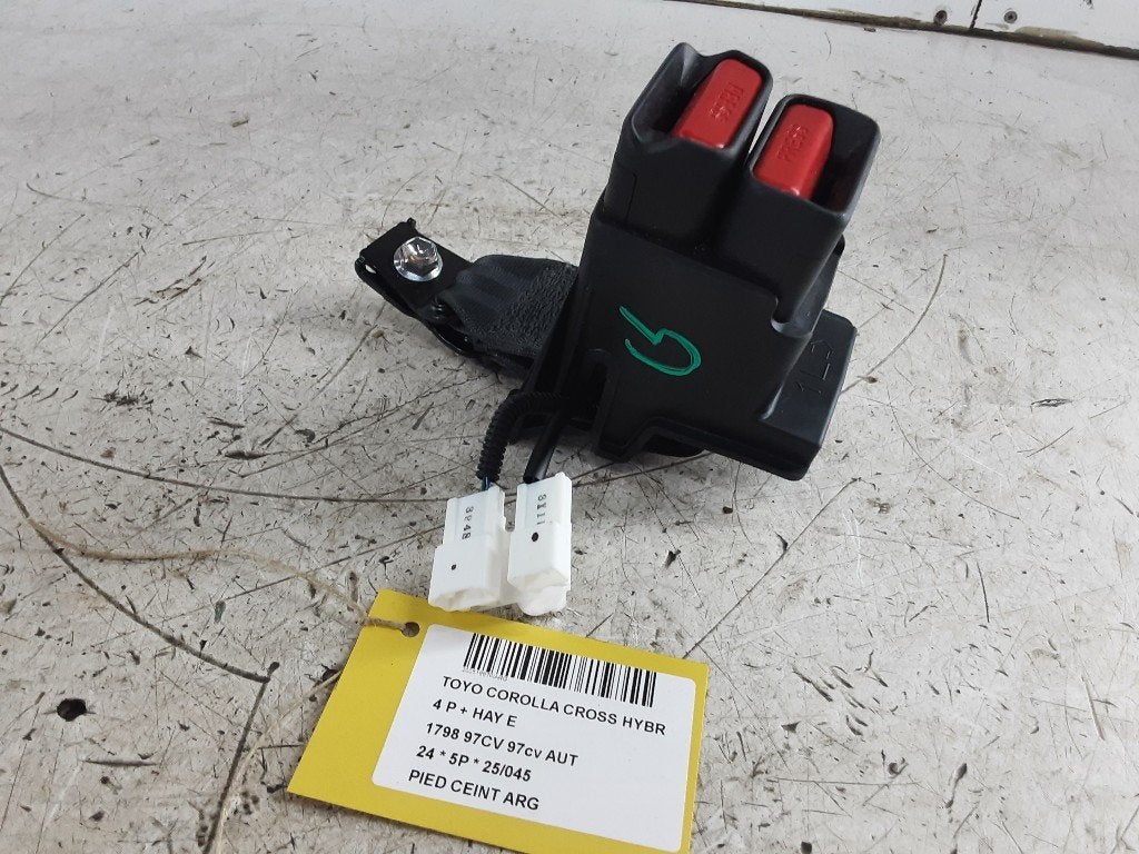 BOUCLE DE CEINTURE ARRIÈRE GAUCHE Corolla Cross (1169217), Kundenbetreuung@toyota.de, Toyota, Utilisé, Toyota-Allee 2
50858  Köln, DE