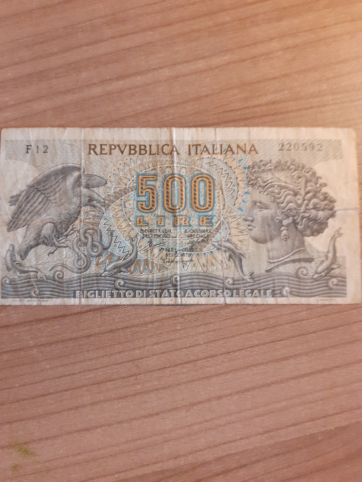 Biljet   Italië, Ophalen
