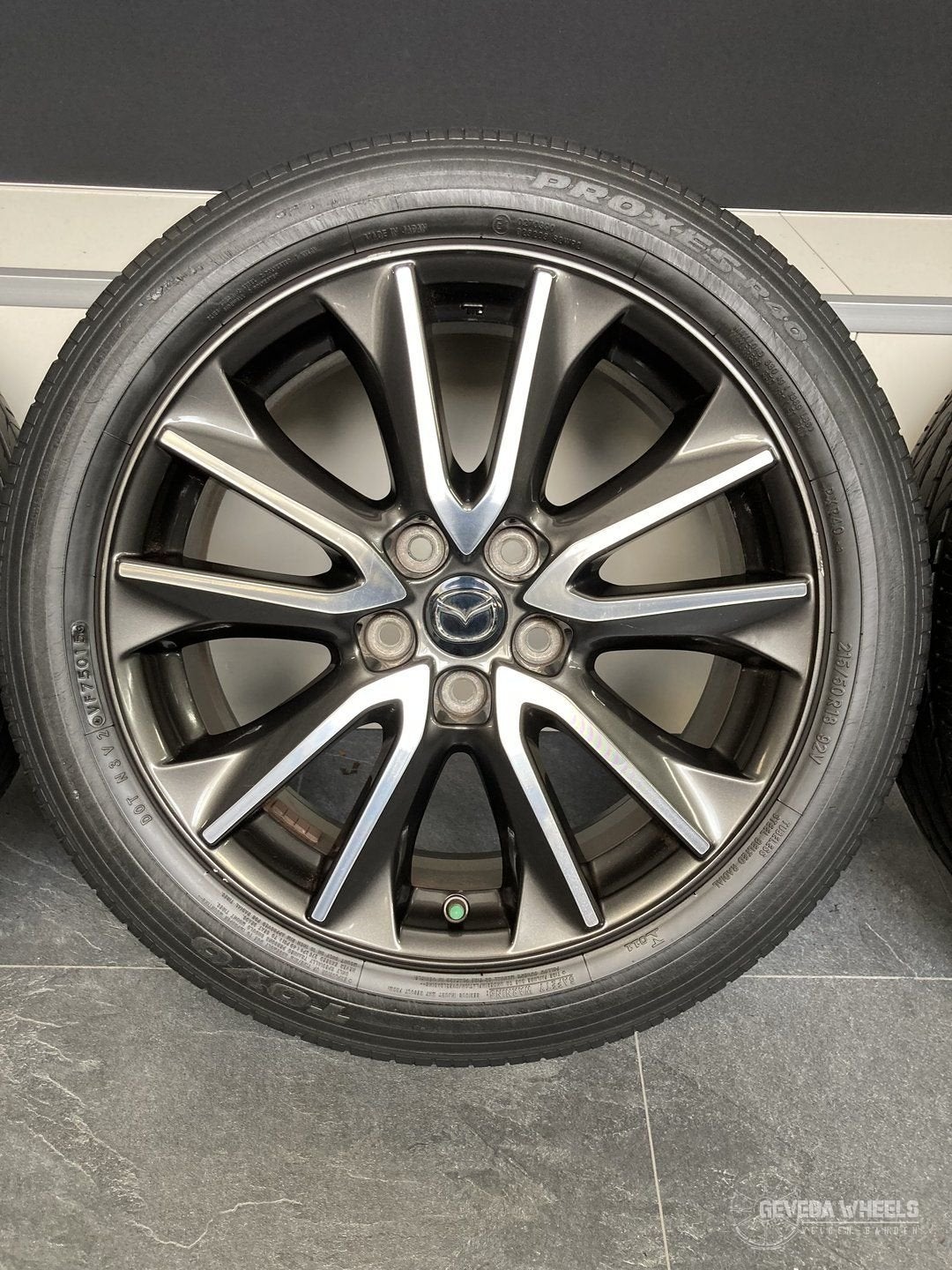 18” originele Mazda CX3 velgen + banden 5x114.3 9965277080, Auto-onderdelen, Banden en Velgen, 18 inch, -, -, Banden en Velgen