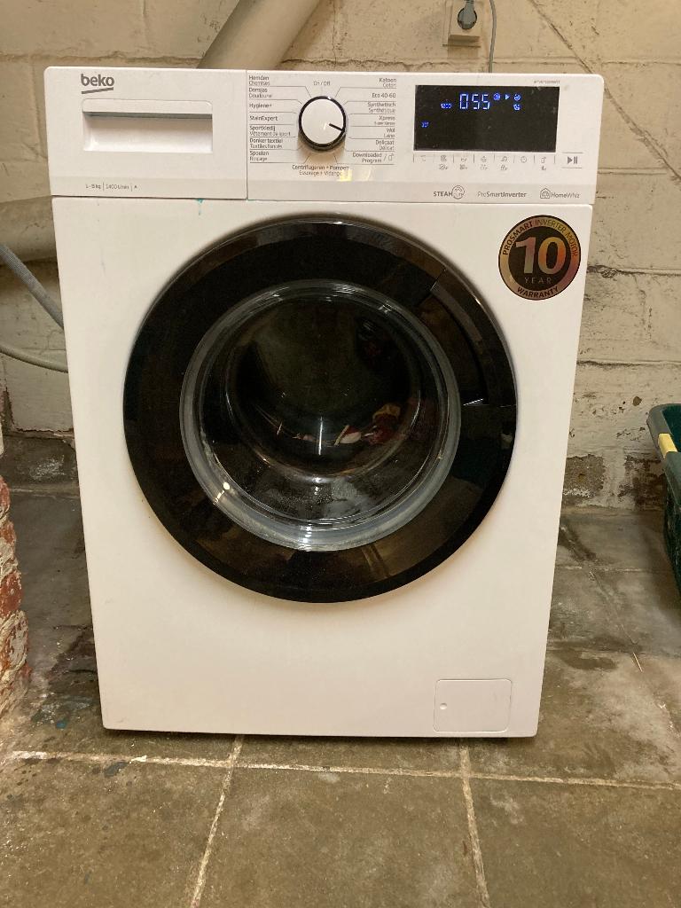 Machine à laver Beko 8kg – 1400 tours, Electroménager, Lave-linge, Comme neuf, Enlèvement