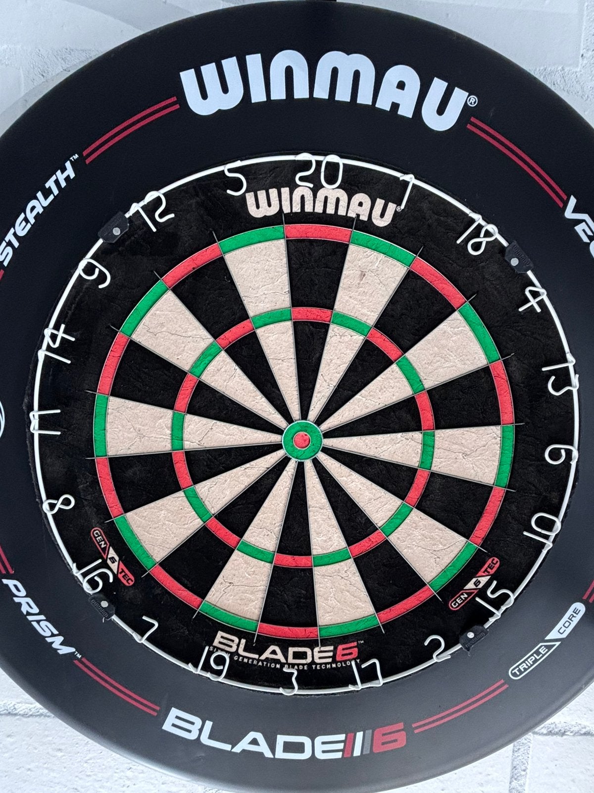 Winmau Blade 6 + Surround + Verlichting, Enlèvement, Comme neuf