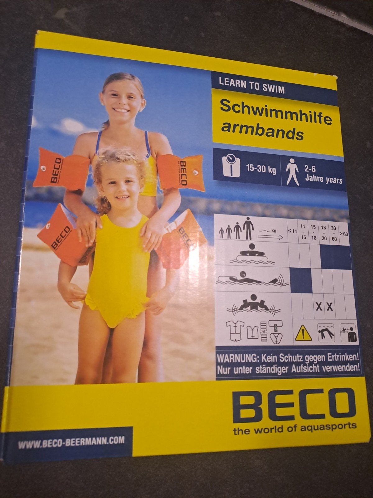 Zwembandjes 2 tot 6 jaar, Jongen of Meisje, Nieuw, Ophalen of Verzenden, Beco