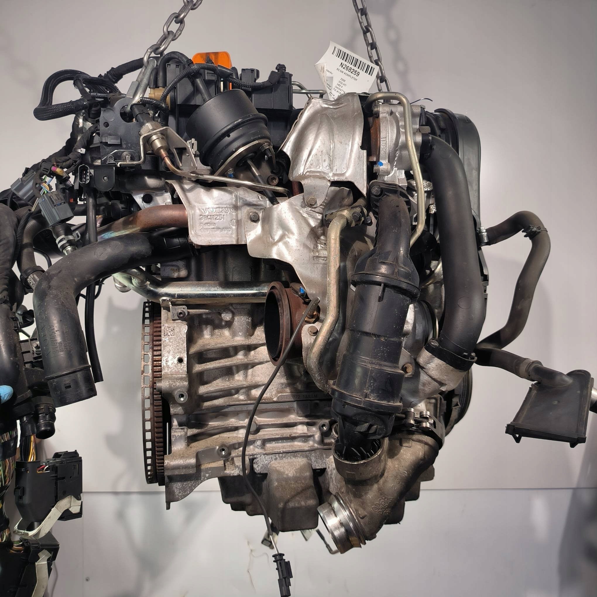 Moteur D4204T14 Complet VOLVO V60, Envoi, Utilisé, Daihatsu