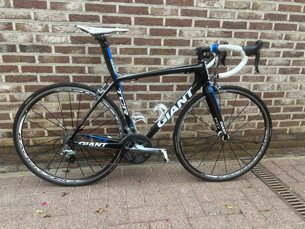 GIANT TCR ADVANCED SL3 koersfiets maat M, Fietsen en Brommers, Fietsen | Racefietsen, Ophalen, Gebruikt, Carbon, Heren