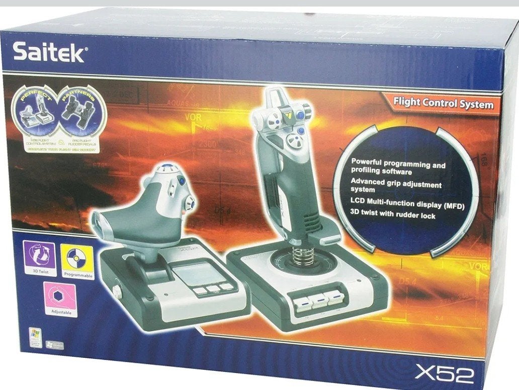 saitek x52 joystick. HOTAS, Games en Spelcomputers, Games | Pc, Gebruikt, Racen en Vliegen, 1 speler, Vanaf 7 jaar, Ophalen