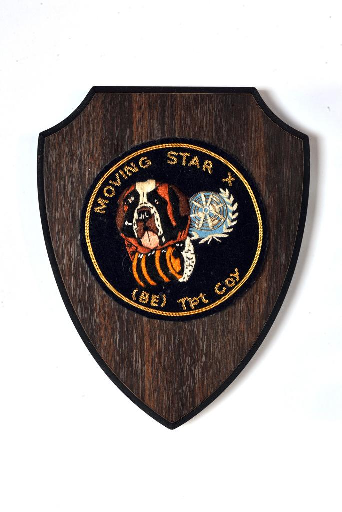 Moving Star X (BE) Tpt Coy - Crest, Envoi, Armée de terre, Emblème ou Badge