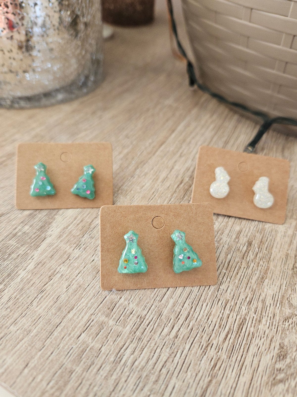 oorbellen, kerstboom ornamenten,  leeshulp, Diversen, Ophalen of Verzenden, Nieuw