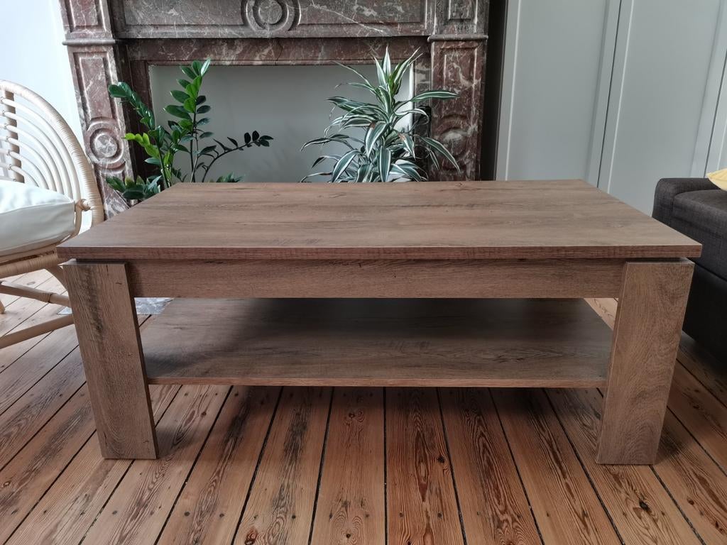Table basse bois, Ophalen