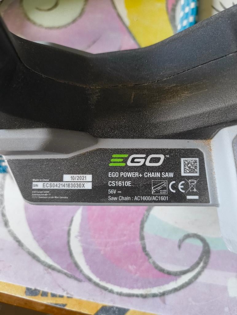 EGO boomzaag, Jardin & Terrasse, Enlèvement, Comme neuf, Scie à arbre, Ego power