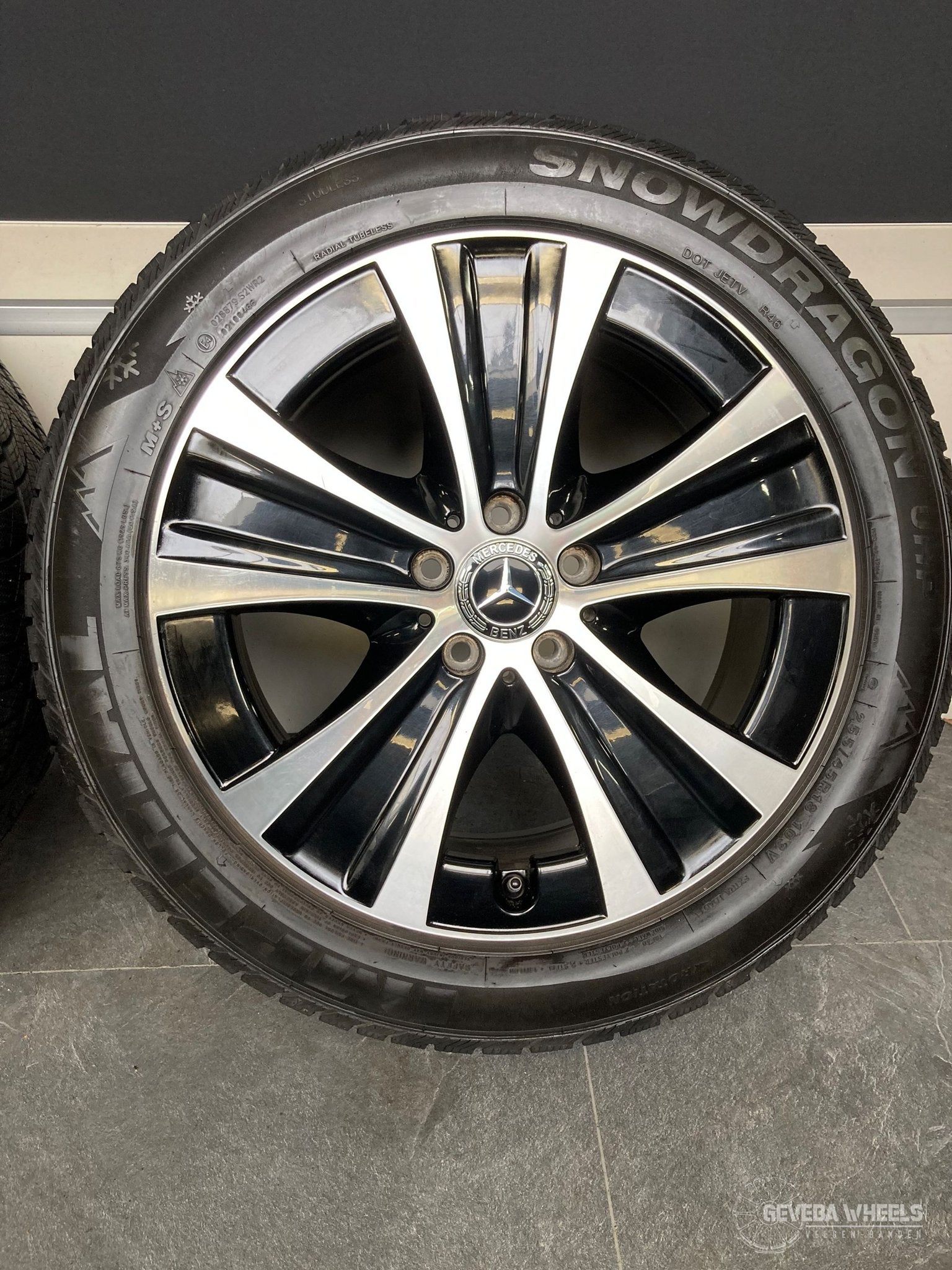 18” originele Mercedes Vito / Viano velgen + winterbanden, Auto-onderdelen, Banden en Velgen, 18 inch, 255 mm, -, -
