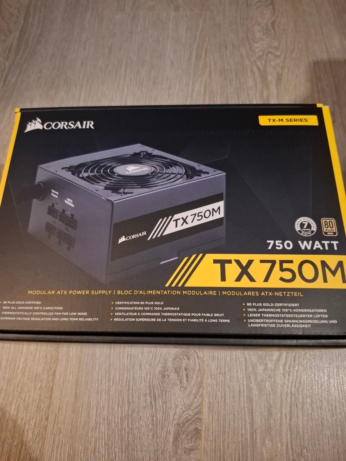 Alimentation Corsair TX750M 80+Gold, Informatique & Logiciels, Alimentations internes, Enlèvement