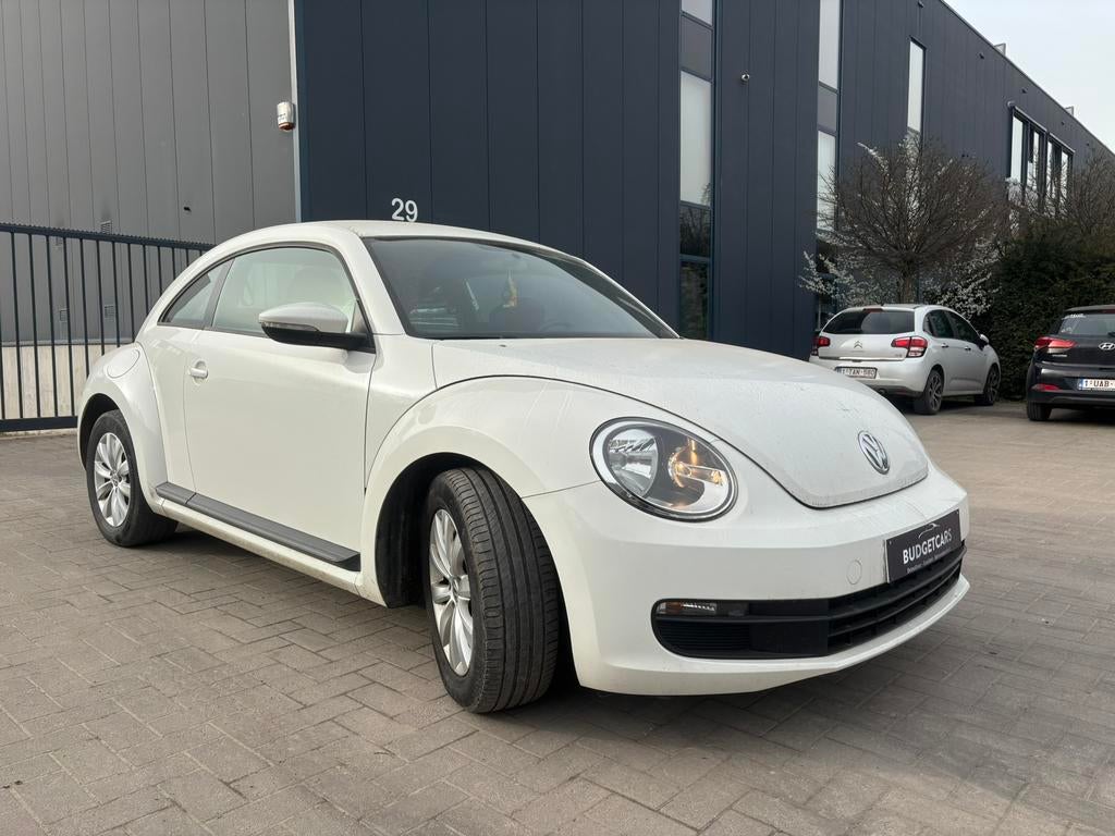 Volkswagen Beetle (Kever)1.6Tdi/Euro5/77kw/Gekeurd* 4.250€, Auto's, Euro 5, Stof, Wit, Bedrijf