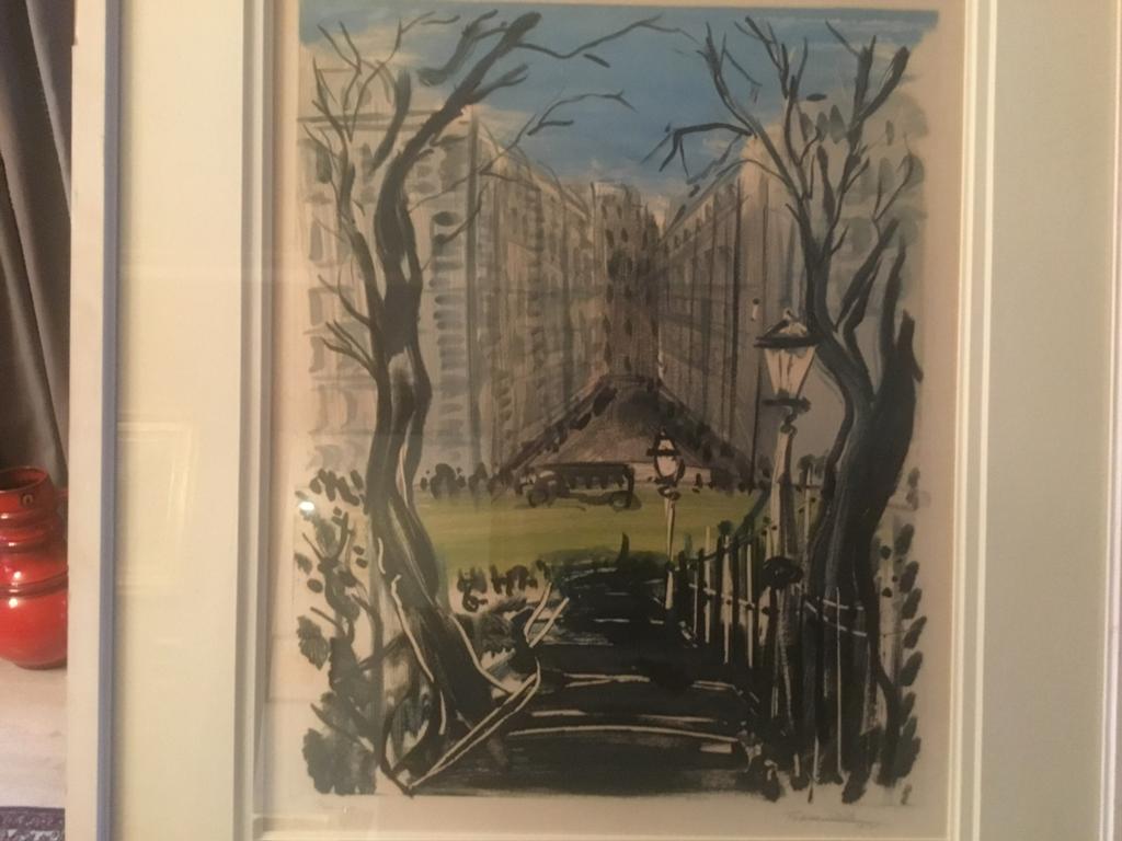 DILLE Frans(1909-1999)Paris1955 grafische techniek78.5X65cm, Enlèvement