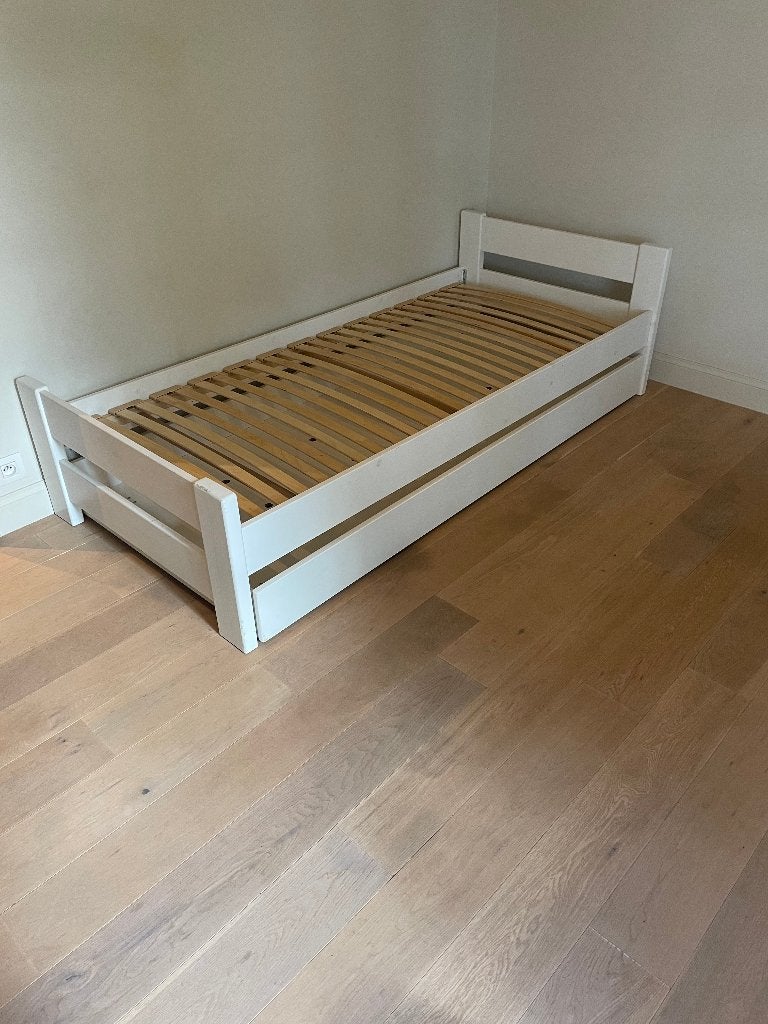 Lit enfant avec bac, Sommier à lattes, Enlèvement, 180 cm ou plus, 85 à 100 cm