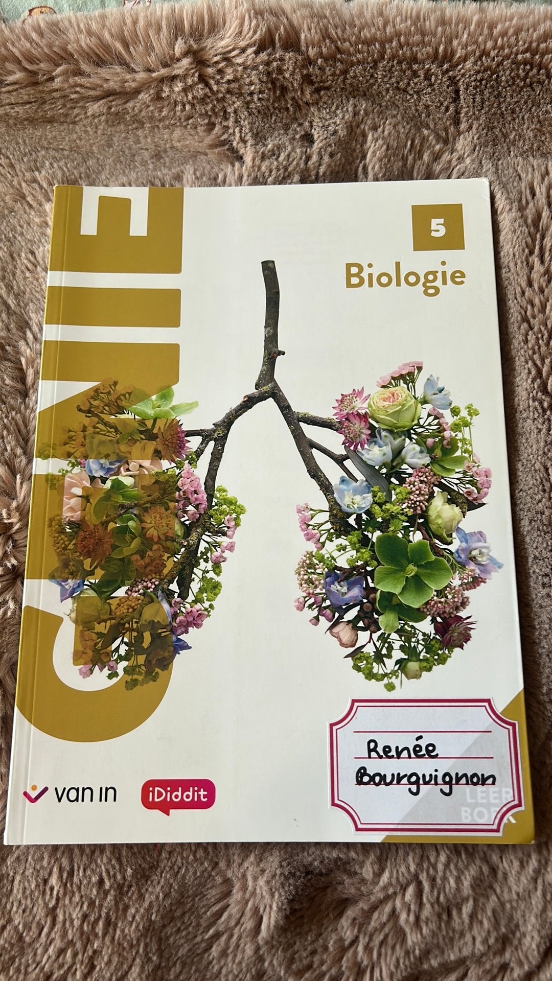 Genie Biologie 5 - leerboek (incl. licentie), Livres, Enlèvement ou Envoi, Biologie