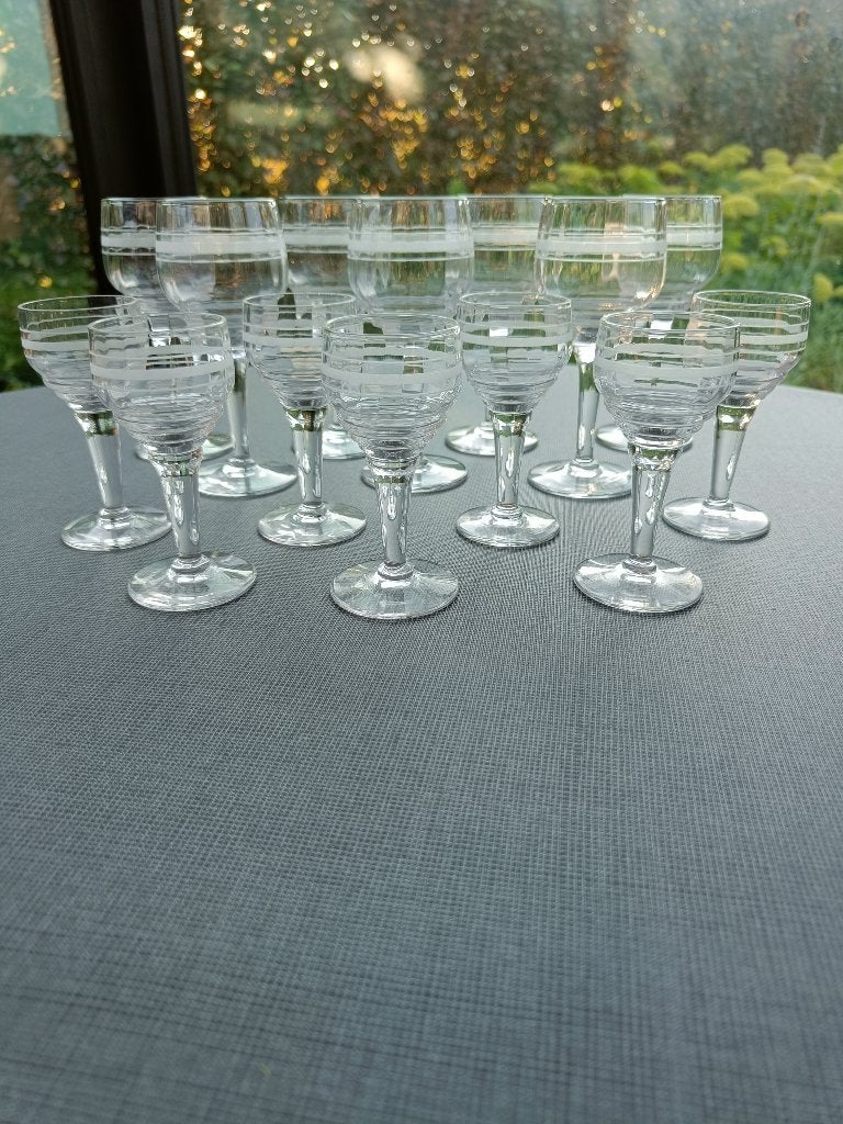 Oude mooie glazen. Zo goed als nieuw., Ophalen, Zo goed als nieuw, Borrel- of Shotglas