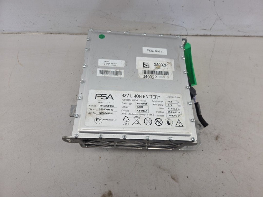 BATTERIE HAUT VOLTAGE Peugeot 208 II (UB / UH / UP), Autos : Pièces & Accessoires, Batteries & Accessoires, Kontakt-peugeot@peugeot.com