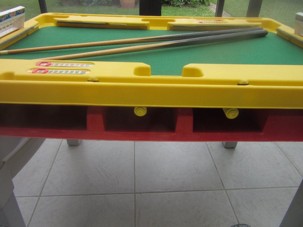 Voetbaltafel kickertafel 2 in 1op poten, Enlèvement, Table de billard