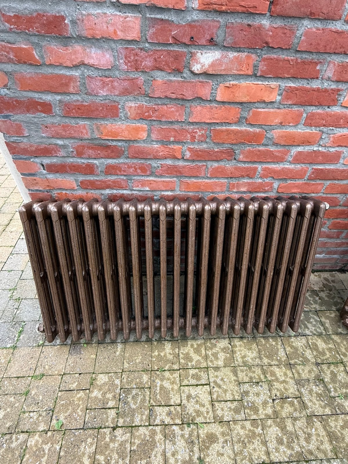 gietijzeren verwarming (fonten), Ophalen, Gebruikt