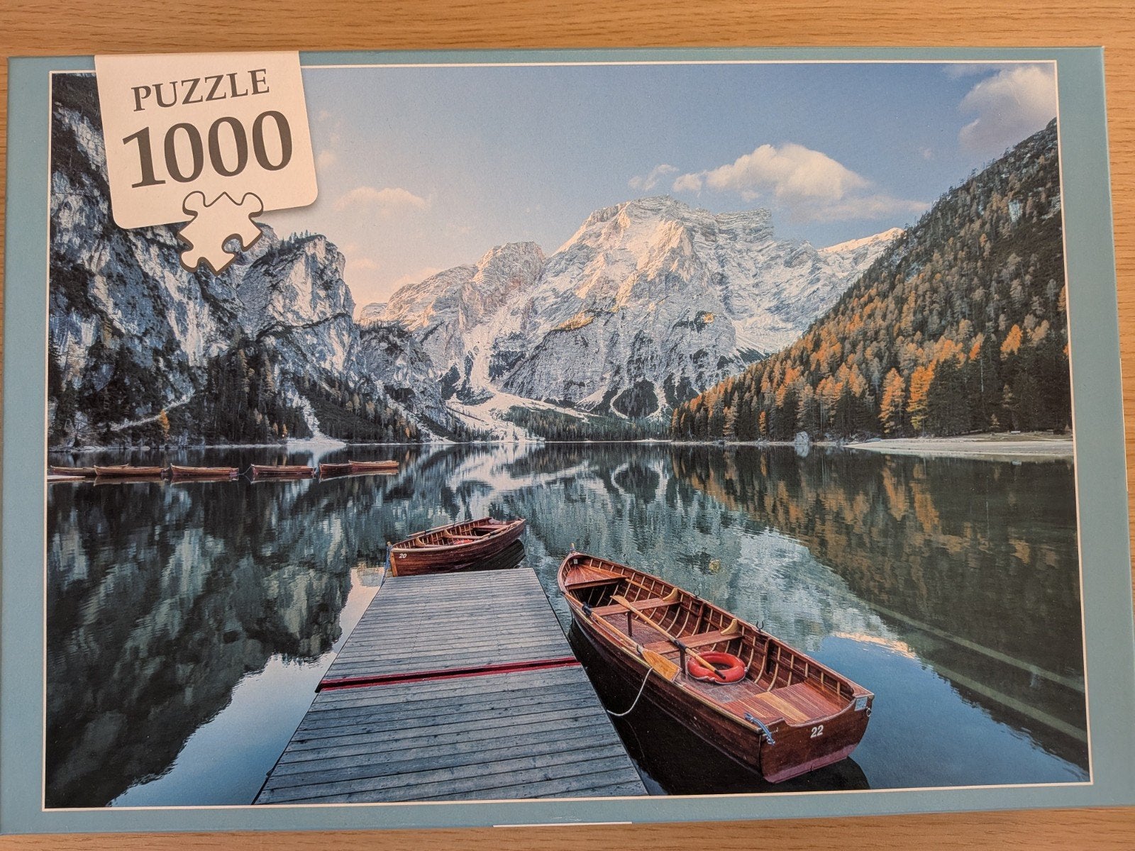 Puzzle Bergmeer 1000 pieces, Enlèvement, Comme neuf