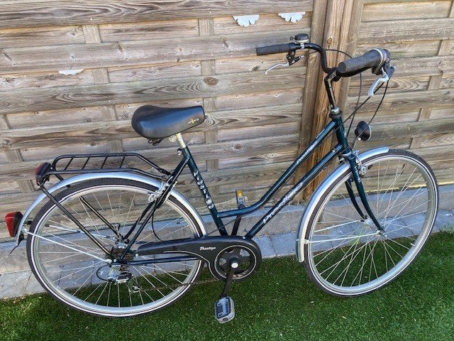 Damesfiets Prestige 28 inch, Fietsen en Brommers, Velgrem, Versnellingen, Zo goed als nieuw, 50 tot 53 cm