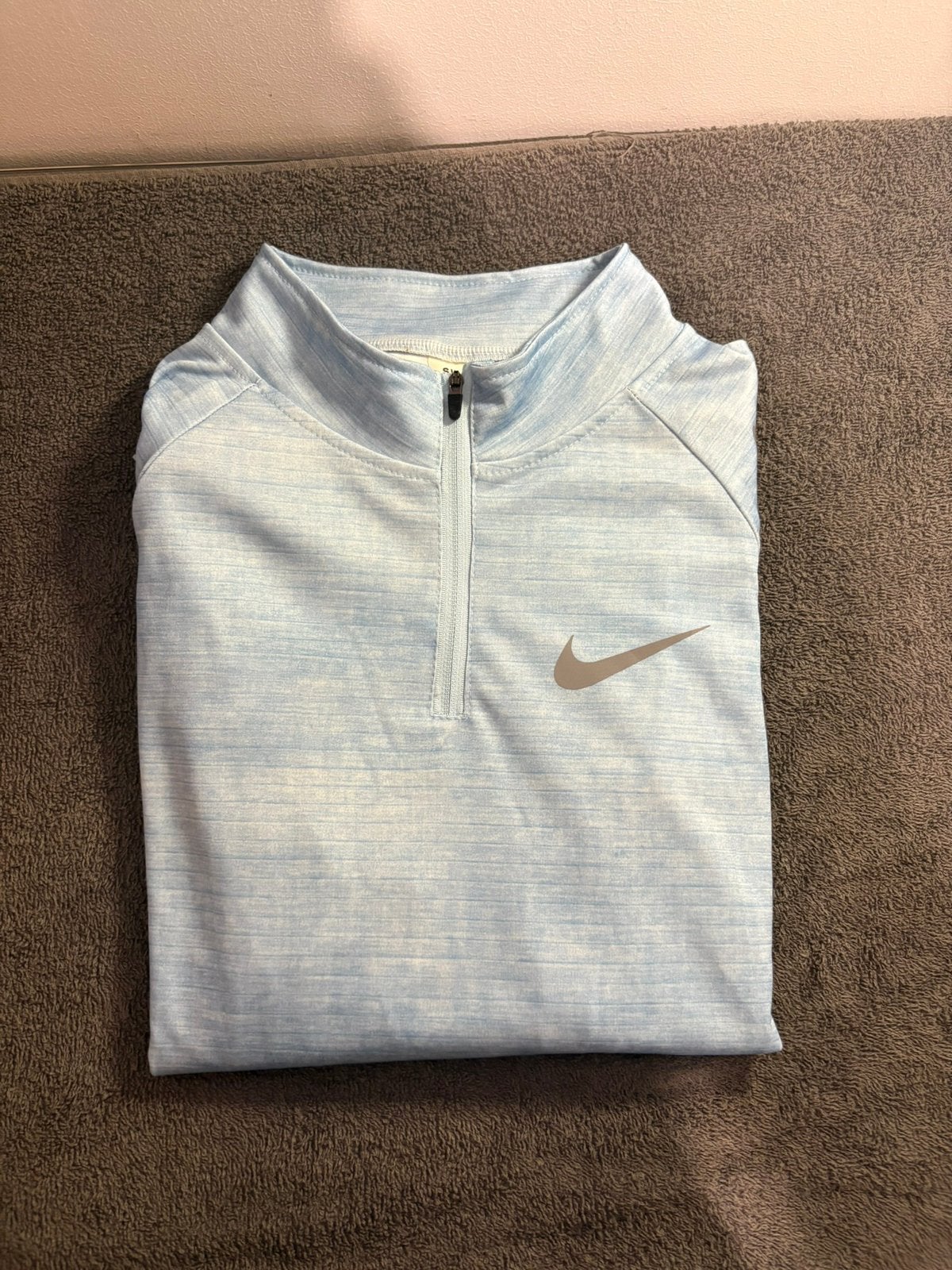 Nike running, Kleding | Heren, Polo's, Ophalen of Verzenden, Zo goed als nieuw, Maat 52/54 (L), Blauw