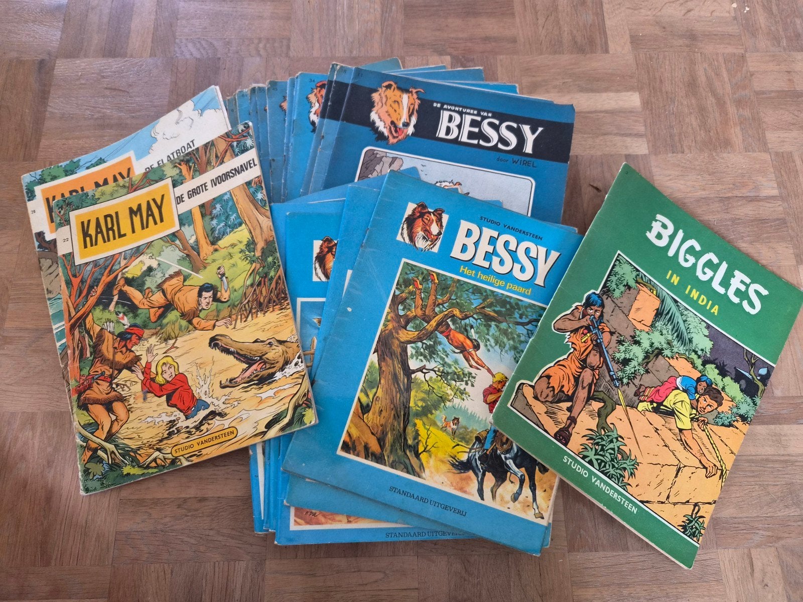 Bessy - Karl May - Biggles, Boeken, Ophalen